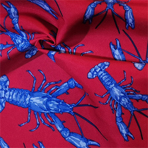 сублимация 120gsm 150d напечатала Twill Microfiber персика ткани