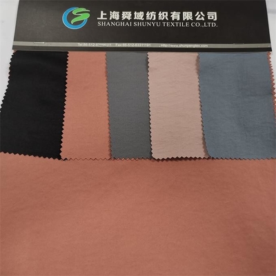 материал куртки полиэстера ткани смеси T400 лайкра Crinkle 160gsm поли Wr