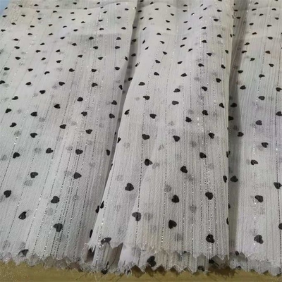 Ткань 75dx75d 120gsm пряжи печати цифров серебряная шифоновая