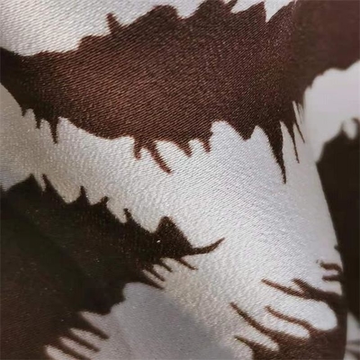 Twill напечатал шифоновую ткань двором 75dx75d 120gsm