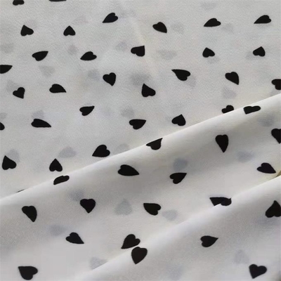 Twill напечатал шифоновую ткань двором 75dx75d 120gsm