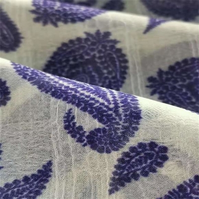 70gsm 56&quot; ткань 50d Crinkle шифоновая для юбок дам
