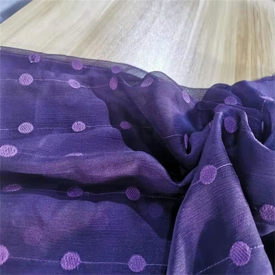Crinkle вышивки ткани лайкра полиэстера 30dx30d 39gsm полиэстер шифонового шифоновый