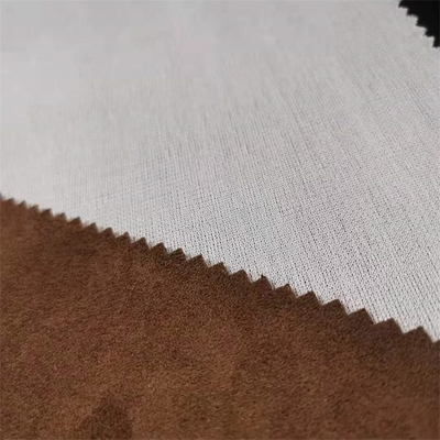 ткань 150CM замши полиэстера 200gsm 75d скрепленное двором