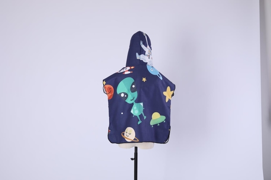 Детей 200gsm ткани 140x70CM отделяемой доски мультфильма пляжный полотенце коротких